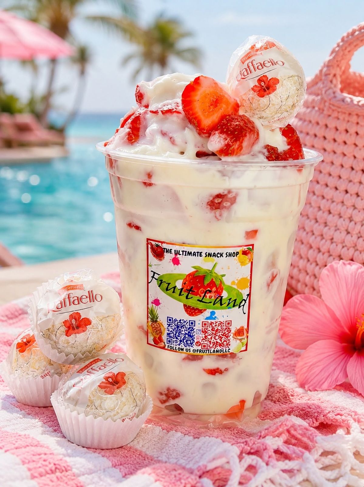 Fresas con crema at Fruit Land